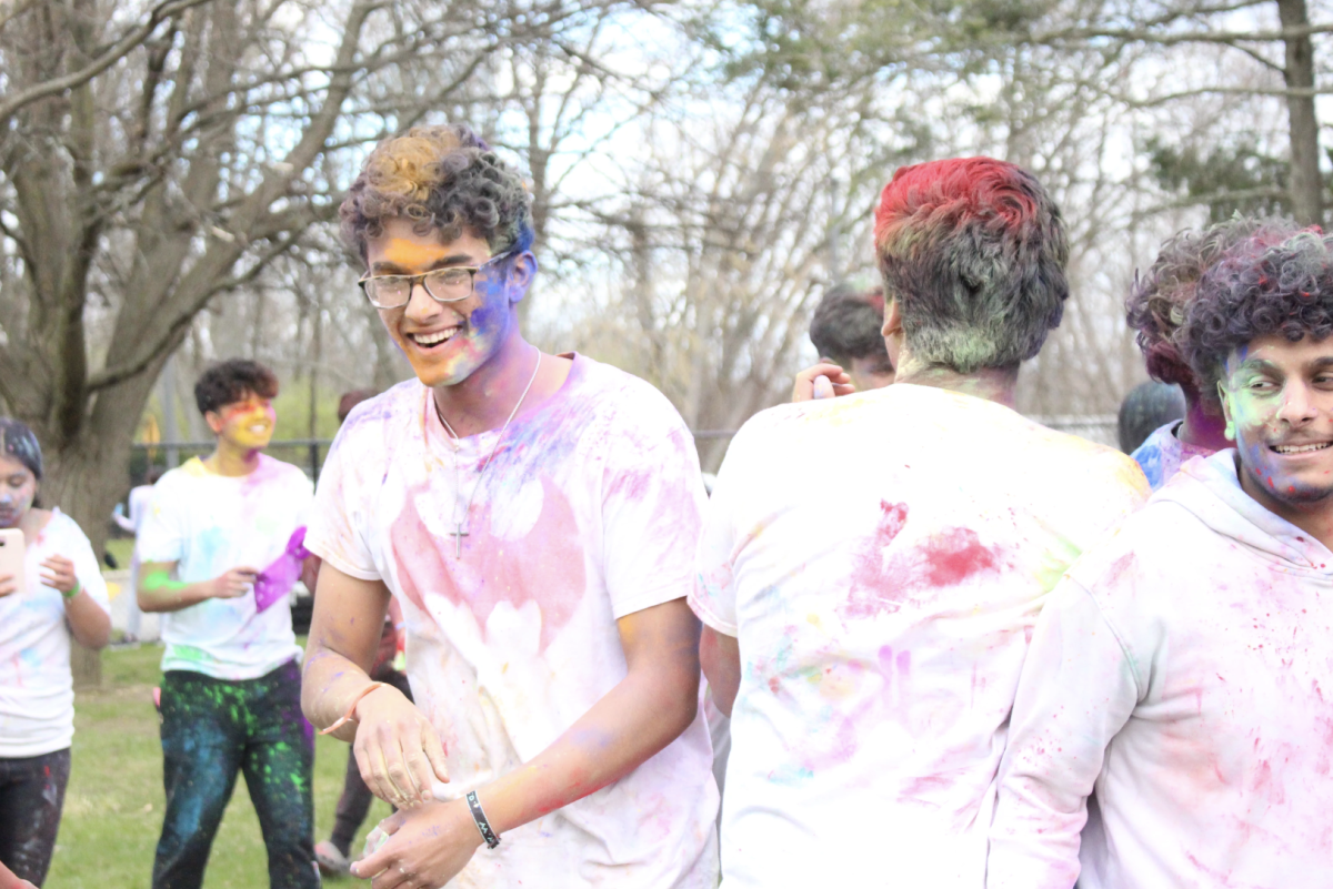 Holi serves as an opportunity to create community and have fun with others.